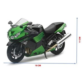 New Ray 2011 Kawasaki ZX-14 Ninja Green Motorcycle Model 1/12