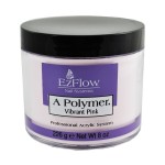 EZ Flow A Polymer Vibrant Pink False Nails, 8 Ounce