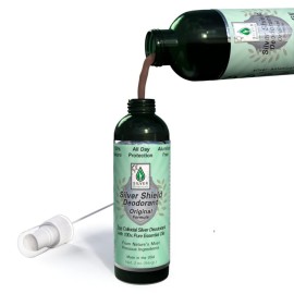 Silver Shield Deodorant 2X Refill - Original Formula | All Natural Colloidal Silver Deodorant | 4 oz. Refill