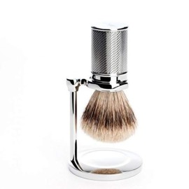 MHLE Chrome Sturdy Shaving Stand for TRADITIONAL Series Brushes MHLE Chrome Sturdy Shaving Stand for TRADITIONAL Series Brushes