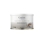 Cirepil - Nacre Blanche - 400g / 14.11 oz Wax Tin - Unscented - Onctuous Texture - Perfect for Large Areas - Very Efficient, Ultra-Thin Application, All Hair Types - Strips Needed