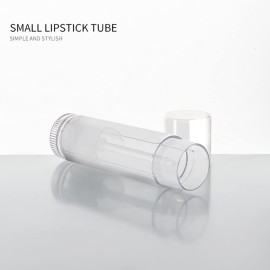 Lip Balm Empty Container Tubes 3/16 Oz (5.5ml), Pack of 12; Natural (Translucent) Color