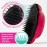 Knot Genie Detangling Hair Brush for Kids (Aquamarine Dream) | Original Full Size | Perfect for Curly Hair, Gently Separate Tangles, Leaves Hair Smooth & Shiny | The Pain Free Knot Detangler