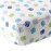 Luvable Friends Unisex Baby Fitted Crib Sheet, Blue Geometric, One Size