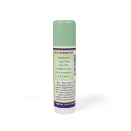 Island Soap & Candle Works Surfer\'s Salve Stick - All Natural Skin Soothing Balm - Moisturizing Anti-Chafing Ointment for Insect Bite, Sunburn, Windburn, Chapped Lips, Rashes & New Tattoos - .5 Ounce