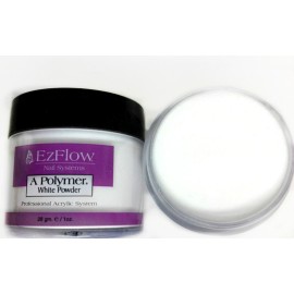 EZ Flow A Polymer White False Nails, 0.75 Ounce EZ Flow A Polymer White False Nails, 0.75 Ounce
