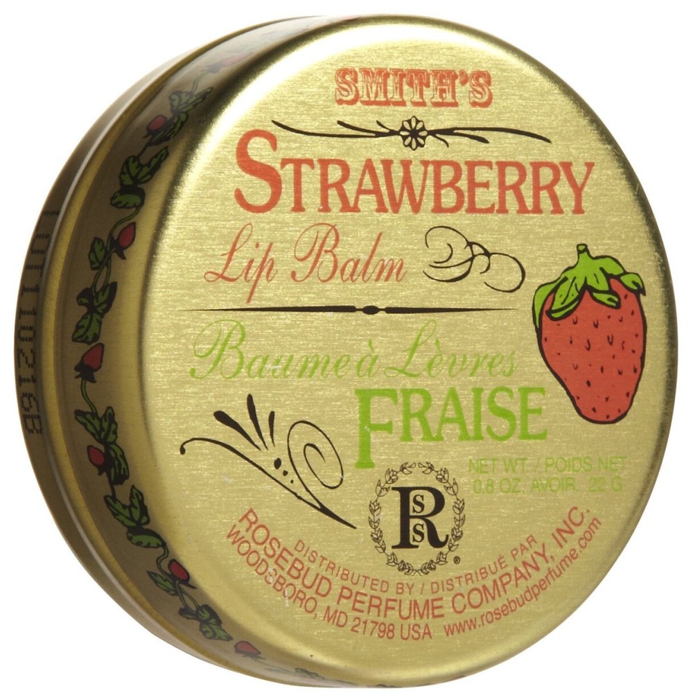 Rosebud Perfume Co. Lip Balm-Strawberry Rosebud Perfume Co. Lip Balm-Strawberry