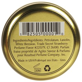 Rosebud Perfume Co. Lip Balm-Strawberry Rosebud Perfume Co. Lip Balm-Strawberry