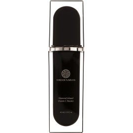 Forever Flawless Diamond Infused Vitamin C Booster with 100% Natural White Diamond Infused Powder, Anti-Aging Ingredients Designed to Diminish Fine Lines and Wrinkles FF44 (1.35 oz)