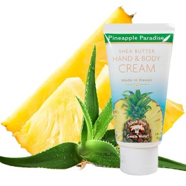 Island Soap and Candle Works Shea Butter Body Cream for Men and Women - Body Moisturizer for Dry Skin - Beauty and Personal Care - Hawaiian Gifts - Pineapple Paradise, 3 Fl oz. Bottle Island Soap and Candle Works Shea Butter Body Cream for Men and Women - Body Moisturizer for Dry Skin - Beauty and Personal Care - Hawaiian Gifts - Pineapple Paradise, 3 Fl oz. Bottle