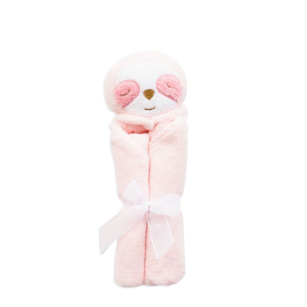 Angel Dear - Pink Sloth, Blankie