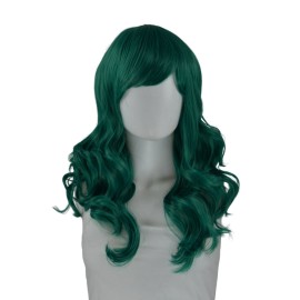 Epic Cosplay Hestia Emerald Green Curly Wig 22 Inches (08EMG)