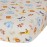 Bedtime Originals Jungle Buddies Sheet, Brown/Yellow