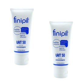 Nufree Finipil Lait 50 - Antiseptic Post-Hair Removal Lotion, Soothes & Protects Skin, Set of 2 Tubes 44 Ml Nufree Finipil Lait 50 - Antiseptic Post-Hair Removal Lotion, Soothes & Protects Skin, Set of 2 Tubes 44 Ml