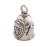 Guardian Bell Police Good Luck Bell w/Keyring & Black Velvet Gift Bag | Motorcycle Bell | Lead-Free Pewter | Good Luck Gift to Friends & Family | Bike Bell | Made in USA