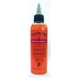 Salon Pro Hair Food Carrot Oil Formula With Jojoba Oil 4 oz