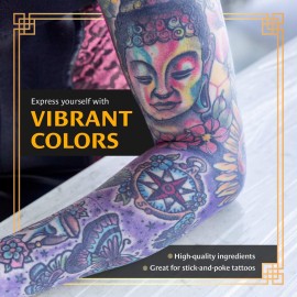 One Tattoo World OTW-A140 Premium Tattoo Ink Set, 40 Color 1/2 oz./15 mL One Tattoo World OTW-A140 Premium Tattoo Ink Set, 40 Color 1/2 oz./15 mL