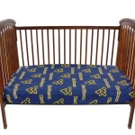 College Covers West Virginia Mountaineers Pair of Fitted Crib Sheets, 28 x 52 x 6, Team Color