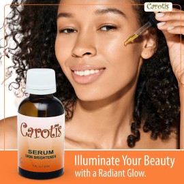 CAROTS Brightening Serum 1oz - Formulated to Fade Brown Spots, with Alpha Arbutin Complex and Beta Carotene CAROTS Brightening Serum 1oz - Formulated to Fade Brown Spots, with Alpha Arbutin Complex and Beta Carotene