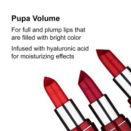 Pupa Milano Pupa Volume Fast-Action Lipstick - 100 Nude for Women - 0.123 oz Lipstick
