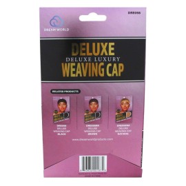 Dream Deluxe Closed Top Weaving Cap (12 Pieces) Black