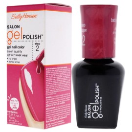 Sally Hansen Salon Pro Gel Nail Polish Lacquer, Back to the Fuchsia, 0.24 Fl. Oz.