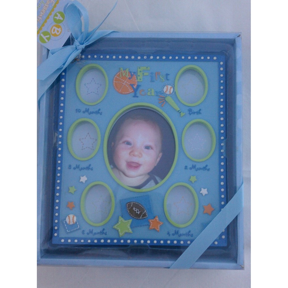 Baby My First Year Milestone Photo Frame