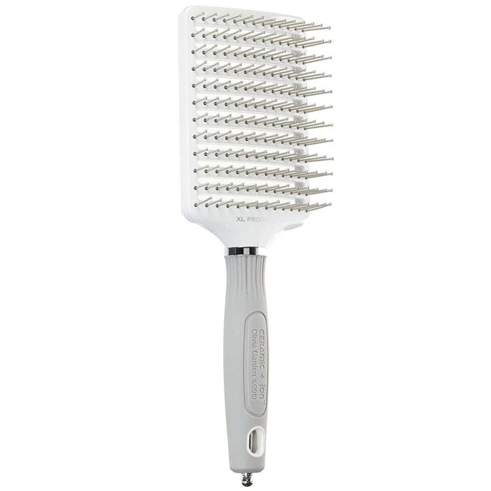 Olivia Garden Ceramic + Ion XL Pro Paddle Hair Brush, Vent (CIXL-PROVNT)