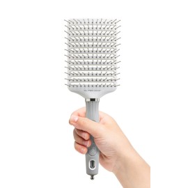 Olivia Garden Ceramic + Ion XL Pro Paddle Hair Brush, Vent (CIXL-PROVNT)