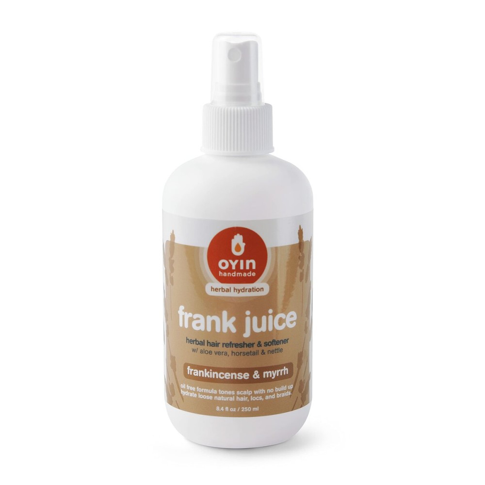 Oyin Handmade Frank Juice Herbal Leave-In Hair Tonic, 250ml Oyin Handmade Frank Juice Herbal Leave-In Hair Tonic, 250ml