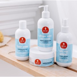 Oyin Handmade Hair Dew Daily Quenching Hair Lotion with Castor Oil and Olive Squalane, 8 oz Oyin Handmade Hair Dew Daily Quenching Hair Lotion with Castor Oil and Olive Squalane, 8 oz