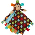 Mary Meyer Taggies Dazzle Dots Character Blanket, Monkey