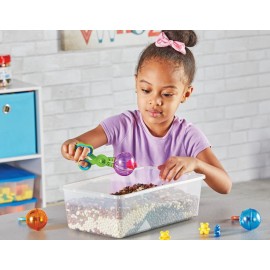 Learning Resources Handy Scoopers - Sensory Bin Sand Toys, Fine Motor, Montessori for Kids, Plastic Tweezers, Therapy Games for Toddler, Homeschool Preschool Supplies, Gifts for Boys and Girls Learning Resources Handy Scoopers - Sensory Bin Sand Toys, Fine Motor, Montessori for Kids, Plastic Tweezers, Therapy Games for Toddler, Homeschool Preschool Supplies, Gifts for Boys and Girls