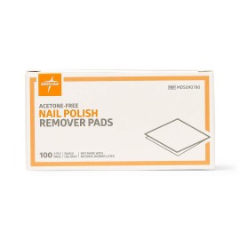 Medline Pad, Remover, Nail Polish (Pack of 100) Medline Pad, Remover, Nail Polish (Pack of 100)