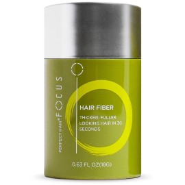 Hair Fibers for Thinning Hair - Natural Keratin Protein Hair Thickening Spray - Hair Fibers for Wavy, Curly, Coiled and Tightly Coiled Hairs - Hair Thickening Products for Women and Men