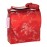 I Frogee Red-Silver Cherry Blossoms Brocade Diaper Bag/Messenger Shoulder Bag