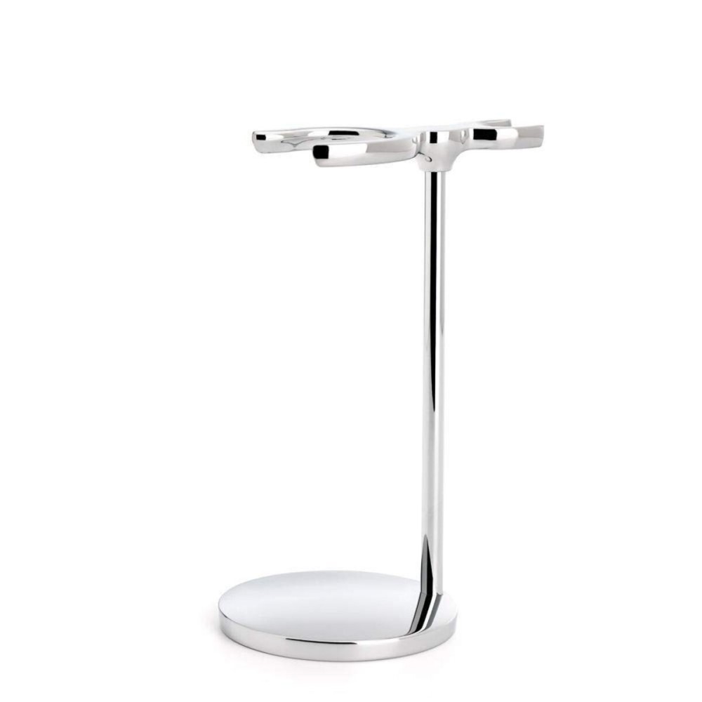 MHLE Chrome Shaving Stand for SOPHIST and CLASSIC Series Brushes and Razors MHLE Chrome Shaving Stand for SOPHIST and CLASSIC Series Brushes and Razors