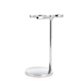 MHLE Chrome Shaving Stand for SOPHIST and CLASSIC Series Brushes and Razors