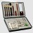 World No. 1, Three Seven 777 Travel Manicure Pedicure Grooming Kit Set - Nail Clipper (Total 18 Pcs, Model: TS-6000BG), Lifetime Warranty - Made in Korea, Since 1975
