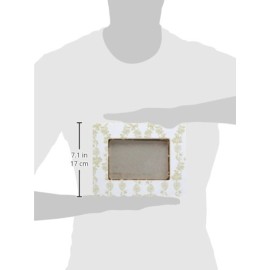 CID Pear Baby Photo Frame, Pink Daisy