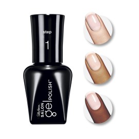 Sally Hansen Salon Gel Polish, Gel Base Coat, Chip Resistant, Shiny Finish, LED Lamp Required
