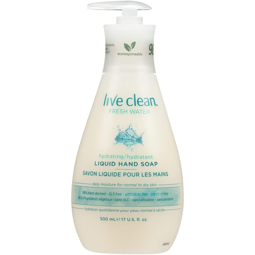 Live Clean Liquid Hand Soap, Fresh Water, 17 Oz (Packaging May Vary) Live Clean Liquid Hand Soap, Fresh Water, 17 Oz (Packaging May Vary)