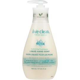 Live Clean Liquid Hand Soap, Fresh Water, 17 Oz (Packaging May Vary) Live Clean Liquid Hand Soap, Fresh Water, 17 Oz (Packaging May Vary)