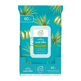 Petal Fresh Soothing Aloe Vera, Makeup Removing, Cleansing Towelettes,Gentle Face Wipes, Daily Cleansing, Vegan and Cruelty Free, 60 count Petal Fresh Soothing Aloe Vera, Makeup Removing, Cleansing Towelettes,Gentle Face Wipes, Daily Cleansing, Vegan and Cruelty Free, 60 count