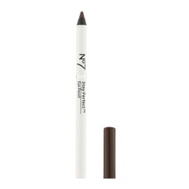 No7 Stay Perfect Amazing Eye Pencil - Brown - Precision Tip Pencil Eyeliner for Silky, Effortlessly Smooth Texture - Up to 12 Hrs of Long Wearing, Waterproof Pigment (1g)