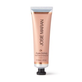 Josie Maran Intensive Creamy Oil - Multi-Tasking Skin Moisturizer & Everything Balm for Dry Lips, Elbows & Full Body Care - Powered by Argan Oil (2.2 Fl Oz)