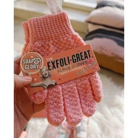 Soap And Glory Super Exfoliating Scrub Gloves Smooth Your Body! One Size