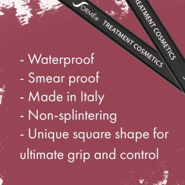 Sorme Waterproof Lip Liner - Non-splintering Smearproof Lip Liner - Revitalizing with Lecithin, Vitamins C and E Sorme Waterproof Lip Liner - Non-splintering Smearproof Lip Liner - Revitalizing with Lecithin, Vitamins C and E