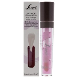 Sorme Cosmetics LipThick Plumping Gloss in Clear | Plumping Lip Gloss with Vitamins and Botanicals | Lip Plumping Gloss with Maxi-Lip Peptides | Cruelty-Free Lip Makeup
