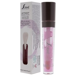 Sorme Cosmetics LipThick Plumping Gloss in Clear | Plumping Lip Gloss with Vitamins and Botanicals | Lip Plumping Gloss with Maxi-Lip Peptides | Cruelty-Free Lip Makeup